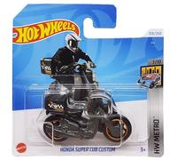 Hot Wheels - Honda Super Cub Custom - HW Metro 7/10 - HTF23 - Carte courte - Treasure Hunt - Moto - Mattel 2024-1:64