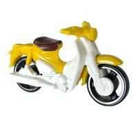 Hot Wheels Honda Super Cub - HW Moto 3/5 - HKK32 - Carte courte - Moto - Jaune - Mattel 2023