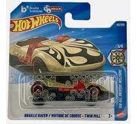 Hot Wheels - HW Braille Racer - HW All Drivers Welcome 1/5 - JJJ11 - Carte courte - Or - Twin Mill - World Braille Day - Mattel 2026-1:64