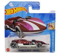 Hot Wheels - HW Braille Racer - HW Celebration Racers 1/10 - HRY95 - Carte courte - Twin Mill - Journée mondiale de braille - Mattel 2024-1:64