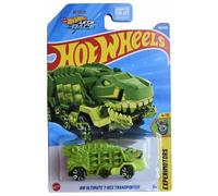 Hot Wheels HW Ultimate T Rex Transporter, Experimotors 4/10 [Vert] 156/250