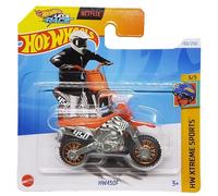 Hot Wheels - HW450F - HW Xtreme Sports 5/5 - HTC00 - Carte courte - Netflix Let's Race - Motocross Bike - Mattel 2024 - 1:64