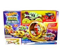 Hot Wheels Monster Trucks – Coffret Défi Course Électrifiante