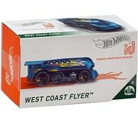 Hot Wheels ID Uniquely Identifiable Véhicules Blue West Coast Flyer, Bleu, 1:64 Scale, (HBG23)