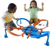 Hot Wheels Coffret de jeu Intersection Collision Circuits et pistes pour petites voitures DTN42