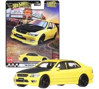 Hot Wheels Boulevard Voiture miniature Toyota Alteza '98 JBL23 1:64 Jaune 7 cm Dès 3 ans