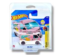 Hot Wheels Kei Swap (rose et blanc) 1/10 Art Cars - 2025-11/250 (carte courte) - Comprend un étui de protection KLAS Car Keeper - HYX95