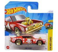 Hot Wheels - King Kuda - HW Art Cars 8/10 - HTD73 - Carte courte - Chrysler - Rouge - Mattel 2024 - 1:64