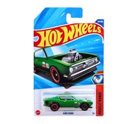 Hot Wheels - King Kuda - Muscle Mania 6/10 - JBB33 - Carte courte - Chrysler - Good Year - Hella - Vert - Mattel 2025-1:64