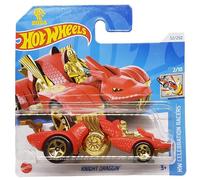 Hot Wheels Knight Draggin HW Celebration Racers 2/10 HRY96 Carte courte Année du dragon Mattel 2024-1:64
