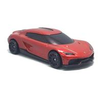 Hot Wheels Koenigsegg Gemera - HW Exotics 4/10 - HKK56 - Carte courte - Rouge pomme bonbon - Mattel 2023