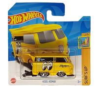 Hot Wheels - Kool Kombi - Surf´s Up 2/5 - HKJ33 - Short Card - VW Volkswagen - Mooneyes - Jaune - Mattel 2023