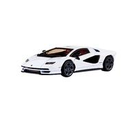 Hot Wheels Lamborghini Countach LPI 800-4, voiture à l'échelle 1:43, répliques sous licence avec de pneus Riders et une carrosserie et un châssis en métal, pour les collectionneurs adultes, HMD49