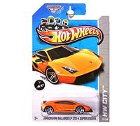Hot Wheels LAMBORGHINI GALLARDO LP 570-4 SUPERLEGGERA (orange) HW City 29/250 by Hot Wheels TOY (English Manual)