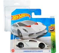 Hot Wheels Lamborghini Sesto Element HW Exotics 4/10 (204/250) HTC23 2024 + Protecteur court Card Frikimonkey