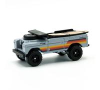 Hot Wheels Land Rover Series II - HW Hot Truck 5/10 - HTC32 - Carte courte - Track Stars - Good Year - Mattel 2024 - 1:64