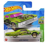 Hot Wheels Layin´Lowrider - HW Slammed 3/5 - HKJ08 - Carte courte - Vert clair métallisé - Mattel 2023 - 1:64