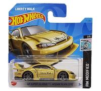Hot Wheels - LB Super Silhouette Nissan Silvia [S15] - HW Modified 1/5 - HKK47 - Short Card - Liberty Walk LBWK - Or métallisé - Mattel 2023