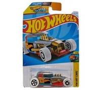 Hot wheels let race 1:64 - vehicule mod rod - collection art car 1/10 - modele 2024 - set petite voiture de course + carte