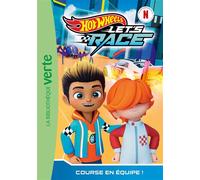 Hot Wheels Let's Race 07 - Course en équipe ! - Mattel - Bb Rose Verte - Poche - Roman cadet