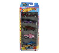 Hot Wheels Let's Race Coffret Jouets 5 Voitures et camions | Coffret de 5 véhicules 1:64 métal du show animé Netflix, collection instantanée pour jouer ou exposer, JLN13