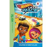 Hot Wheels Let's Race, Tome 10 - Course d'obstacles - Mattel - Bb Rose Verte - Poche - Roman cadet