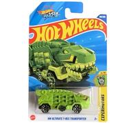 Hot Wheels Let's Race, Ultimate T-Rex Transporter [Vert], Experimotors 4/10, 156/250, échelle 1:64