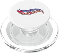 Hot Wheels - Logo Flamme des années 80 chromé PopSockets PopGrip pour MagSafe