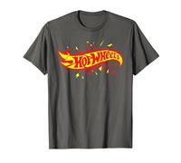 Hot Wheels - Logo Shattered T-Shirt, Homme, Asphalte, S