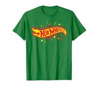 Hot Wheels - Logo Shattered T-Shirt, Homme, Vert Kelly, XXL