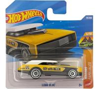 Hot Wheels - Long Bloc - JJJ71 - Wagons 4/10 - Carte courte - Jaune - Design Mooneyes - Mattel 2026 (111/250) - 1:64