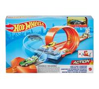 Hot Wheels - Looping de Champion - Circuit / Petite voiture Circuit - Orange - Dès 4 ans