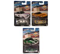 Hot Wheels Lot de 3 véhicules moulés sous pression Vintage Racing Club 2024 de HRT81-956A