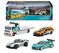 Hot Wheels Lot de 4 véhicules de collection BRE Datsun de qualité supérieure - Échelle 1:64