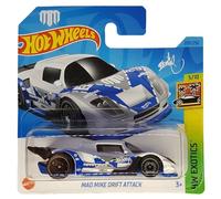 Hot Wheels Mad Mike Drift Attack - HW Exotics 5/10 - HKG58 - Carte courte - Toyo Tires - Rotiforme - K&N - Mattel 2023 - 1:64