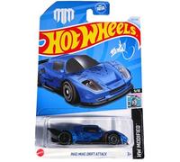 Hot Wheels Mad Mike Drift Attack Voiture moulée sous pression Bleu HW Modified Series 5/10, 59/250