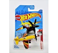 Hot Wheels Mad Propz Avion 186/250 HW Rescue 6/10 (Jaune/Rouge)