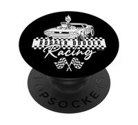 Hot Wheels - Maillot Rodger Dodger Muscle Car Let's Race PopSockets PopGrip Adhésif