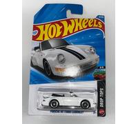 Hot Wheels Mainline Case C 2026 Porsche 911 Turbo Cabriolet White - Long Card
