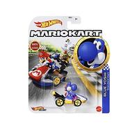 Hot Wheels Mario Kart Blue Yoshi Standard Kart