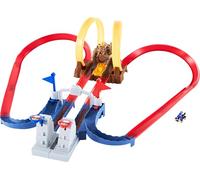 Coffret Mario Kart course chaotique au Château de Bowser - circuit Multicolore Hot Wheels Multicolore Taille unique