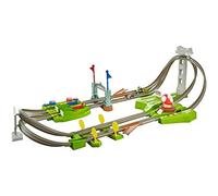 Hot Wheels Mario Kart Circuit Track Set (1 Mario Car, 1 Yoshi Car) GCP27 NEUF