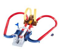 Hot Wheels - Mario Kart Coffret Course Chaotique au Château de Bowser - Circuit Petite voiture - 5 ans et + GNM22