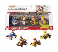 Pack de 4 véhicules Hot Wheels Mario Kart