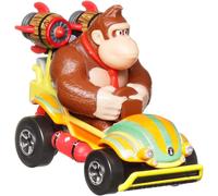 Hot Wheels Mattel Mario Kart Mini-véhicule Mario à l'échelle 1:64, inspiré par Les Personnages et Voitures du Jeu, Jouet pour Enfant, GBG26