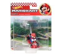 Hot Wheels Mario Kart Glider Voiture en métal 1/64 Figures Mario Pipe Frame