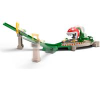 Hot Wheels Mario Kart Kit de pistes de plantes piranha, y compris 1 voiture jouet, accessoires
