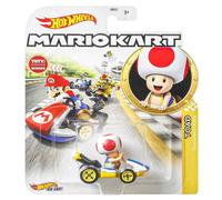 Hot Wheels Mario Kart Toad En Standard Karting Moulé de Collection Véhicle Jouet