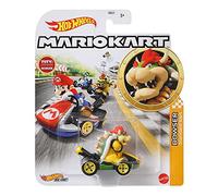 Hot Wheels Mario Kart - Véhicule en métal 1/64 - Bowser Standard Kart - Neuf
