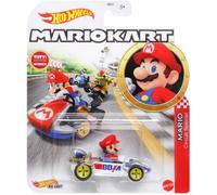 Hot Wheels Mario Kart Voiture métal 1:64 Figures Mario Circuit Spécial